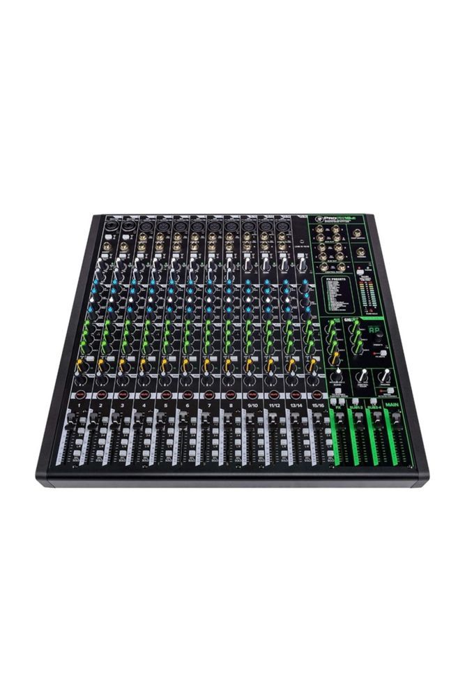 Profx16 V3 16-kanal 4-bus Profesyonel Efektli Mikser