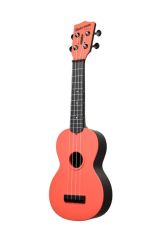 Ka-swb-rd Waterman Soprano Ukulele (kırmızı)