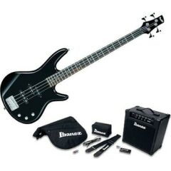 IBANEZ IJSR190U-BK Siyah 4 Telli Elektro Bass Gitar Seti