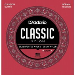 DADDARIO KLASİK GİTAR TEL SETİ (4/4), SILVERPLATED WOUND, C:EJ27N
