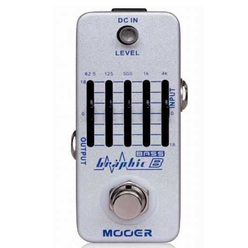 Mooer MEQ2 Graphic B 5 Band Analog EQ Bas Pedalı