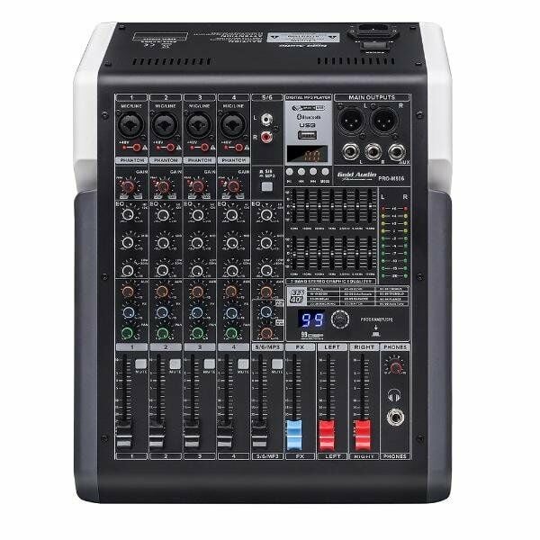 Gold Audio PRO-M 806 6 Kanal Deck Mikser
