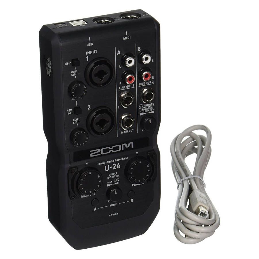 Zoom U-24 Handy Audio Interface