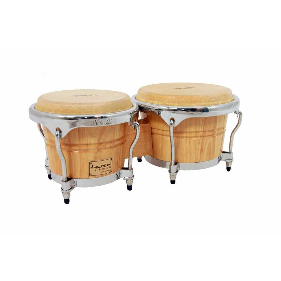 Tycoon 7'' & 8½'' Concerto Series Bongos / Natural Bongos