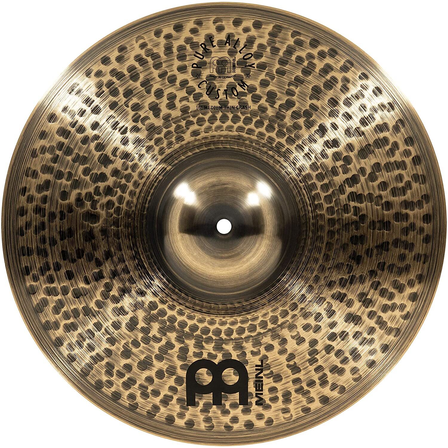 Meinl Pure Alloy Custom Zil 16 Inch Crash Zil (Medium Thin)