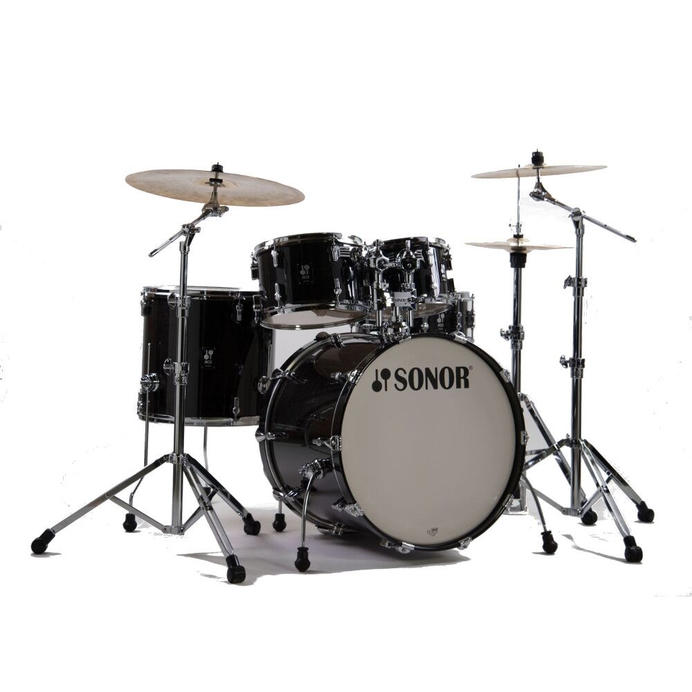 Sonor AQ2 Stage Akustik Davul Set (Trans Black)