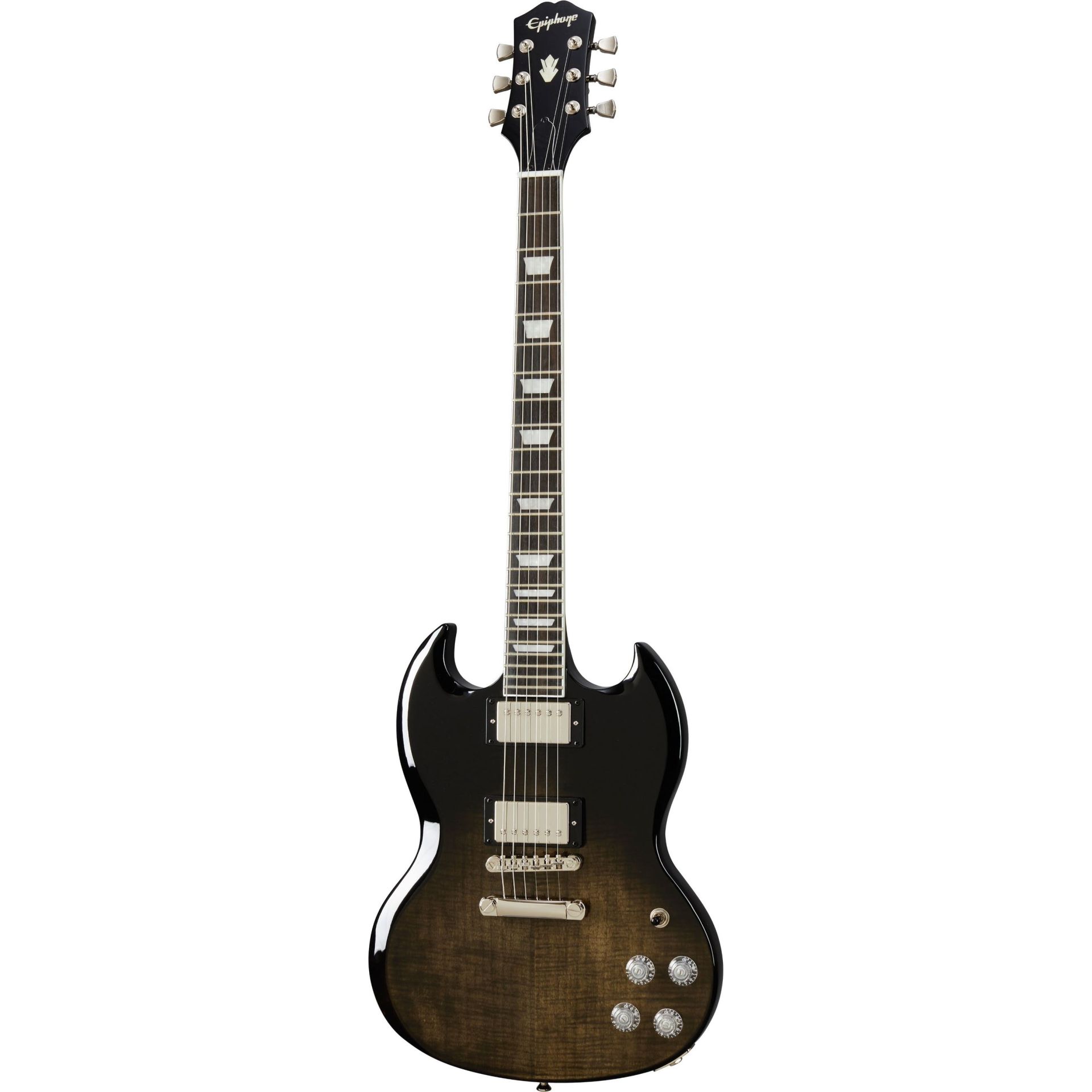 Epiphone SG Modern Figured Elektro Gitar (Trans Black Fade)