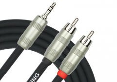 KIRLIN LGY-364L-2M-BK Ses Bağlantı Kablosu