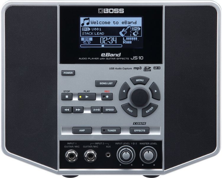 Boss JS-10 Audio Player ve Gitar Efekti