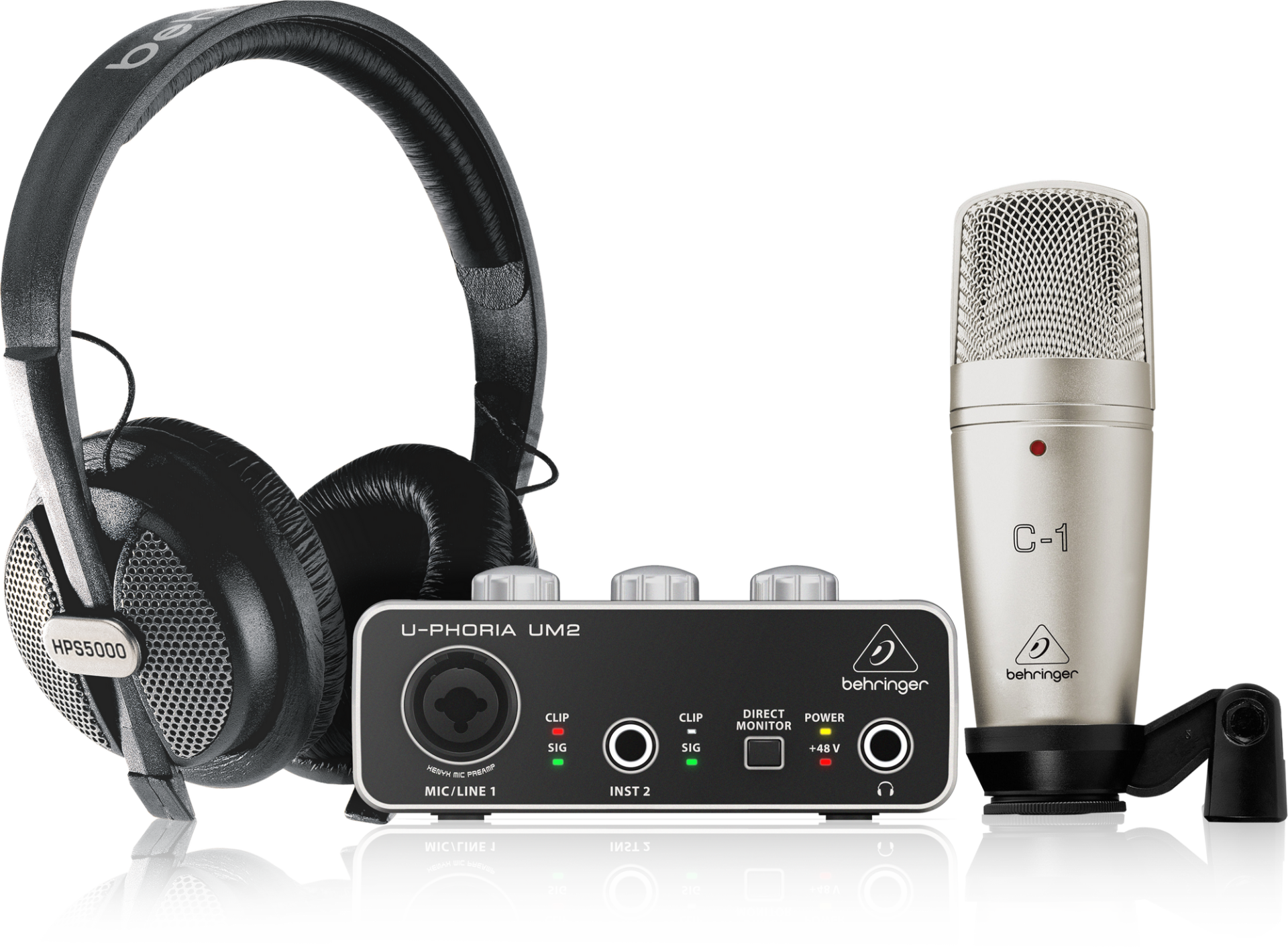 BEHRINGER U-PHORIA STUDIO / Kayıt Paketi