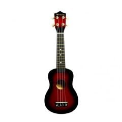 Victor VC21RDS Kırmızı - Siyah Ukulele