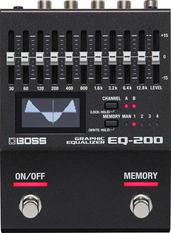 BOSS EQ-200 Programmable Stereo Graphic Equalizer