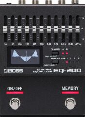BOSS EQ-200 Programmable Stereo Graphic Equalizer