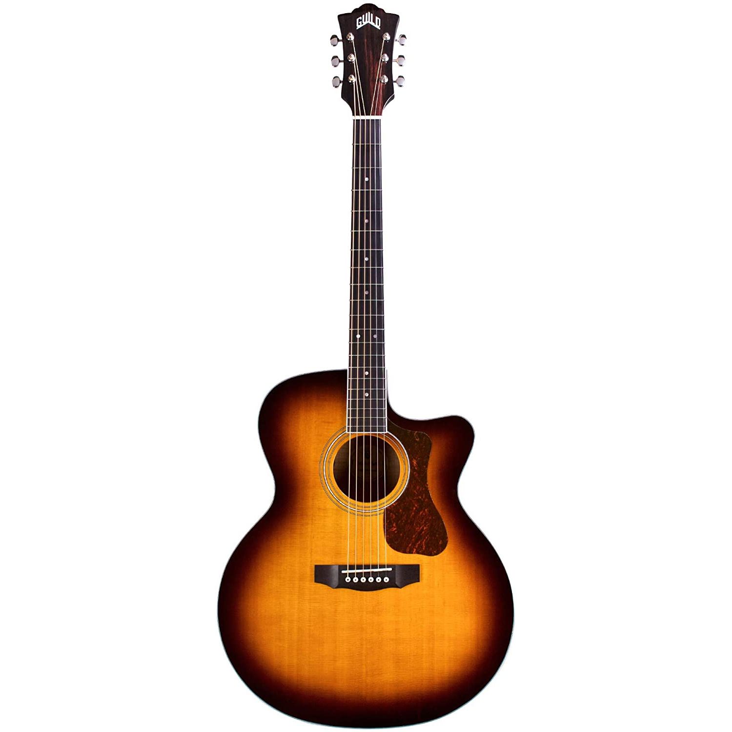 Guild F-250CE Deluxe Elektro Akustik Gitar (Antique Burst)