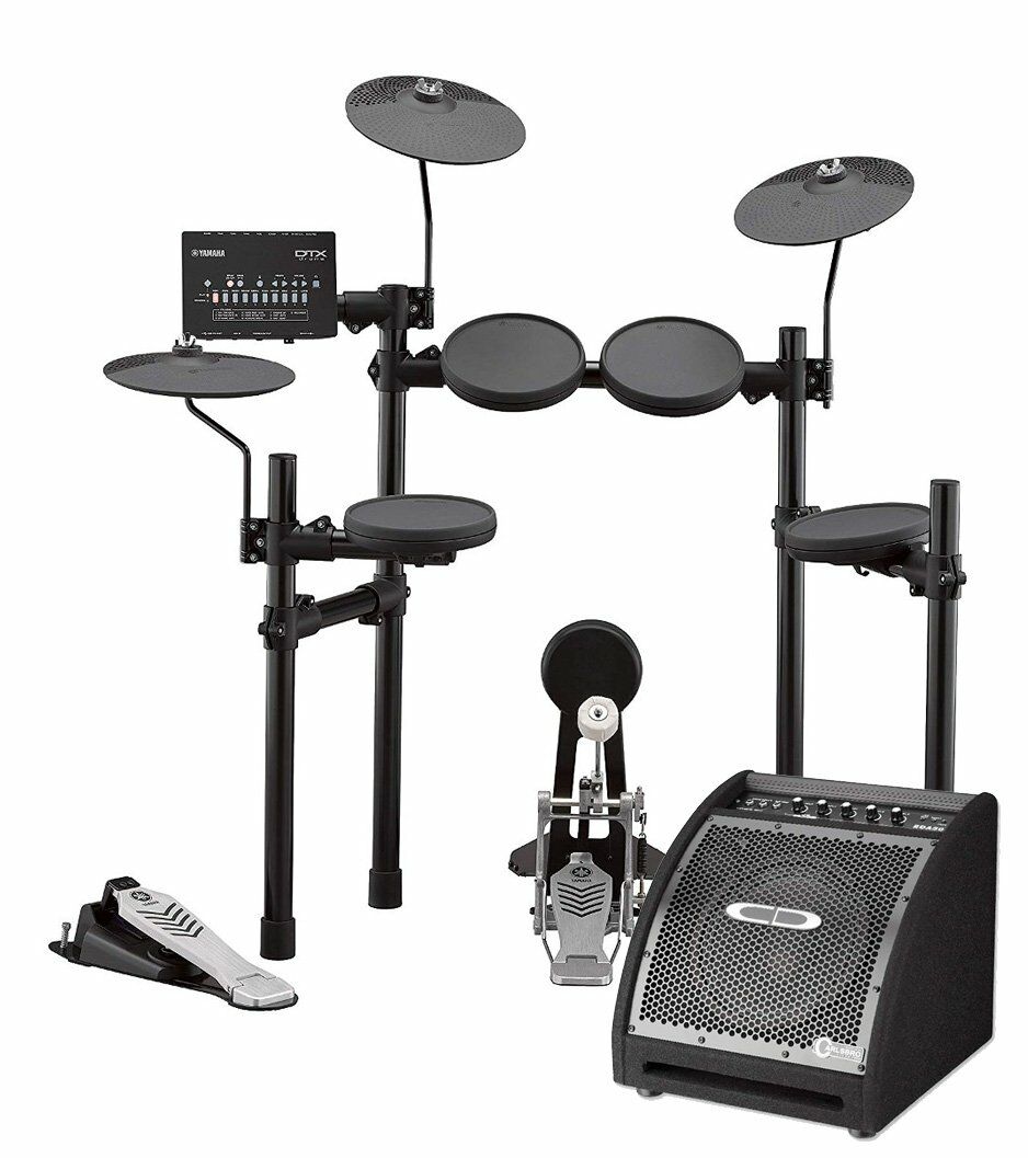 Yamaha DTX 432K Dijital Bateri + Carlsbro EDA50 Davul Monitör Amfi (50W)