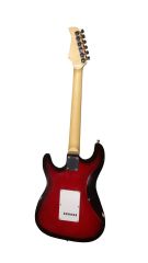 Vc309RDS Kırmızı-Siyah Elektro Gitar