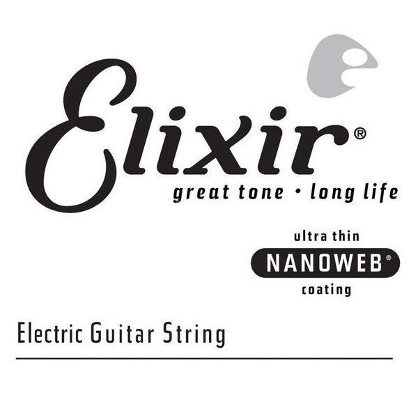 Elixir 13012 Nanoweb Tek Elektro Gitar Teli (12)