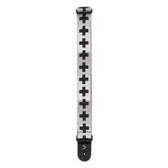 GİTAR ASKISI DOKUMA CHECKERED CROSSES