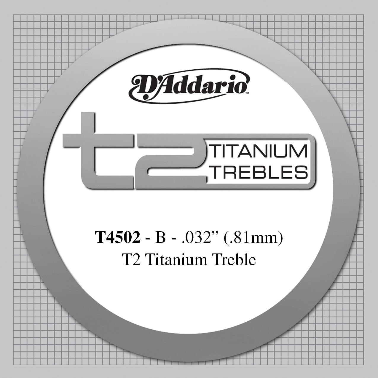 KLASİK GİTAR TEK TEL, T2 SERİSİ, TITANIUM TREBLES,