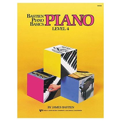 Bastien Piano Basics Level 4 Piyano Eğitim Seti