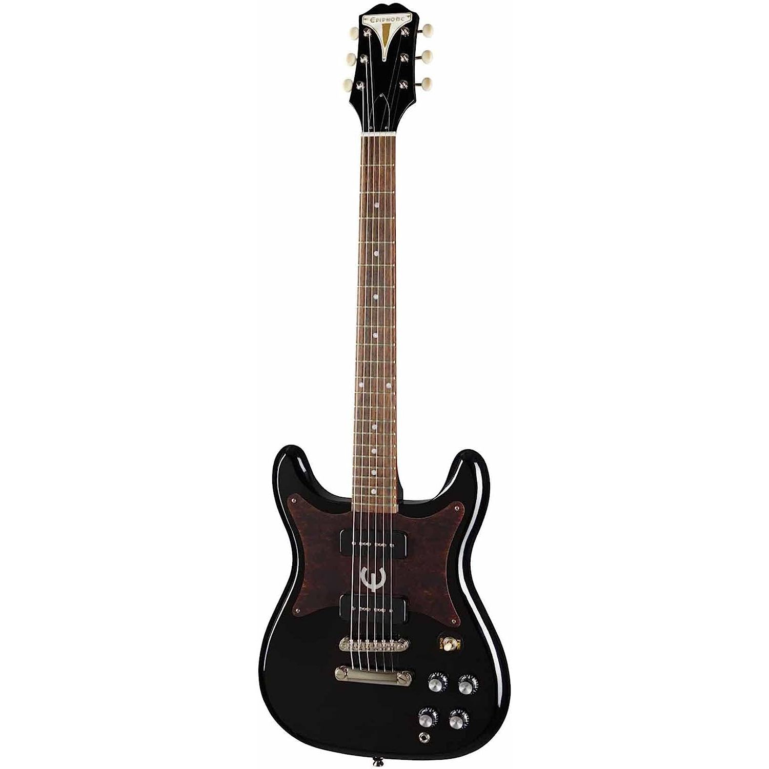 Epiphone Wilshire P-90s Elektro Gitar (Ebony)