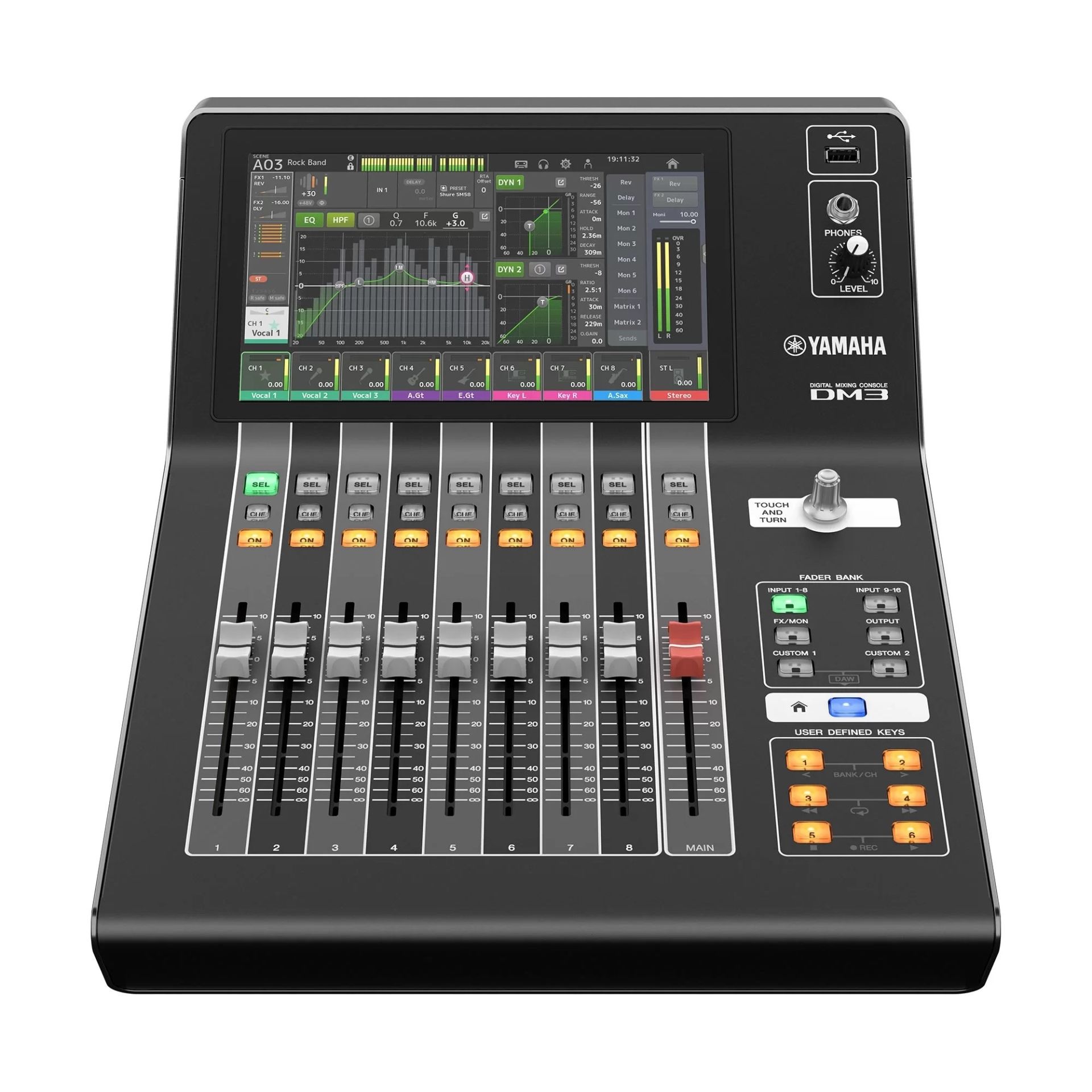 YAMAHA DM3 STANDART 22 Kanal Dijital Mixer
