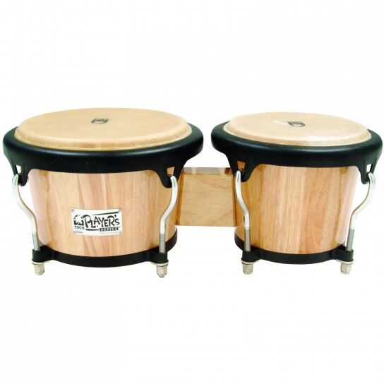 Toca 2600N Player’s Series Wood Bongo, (7”-8.5'')