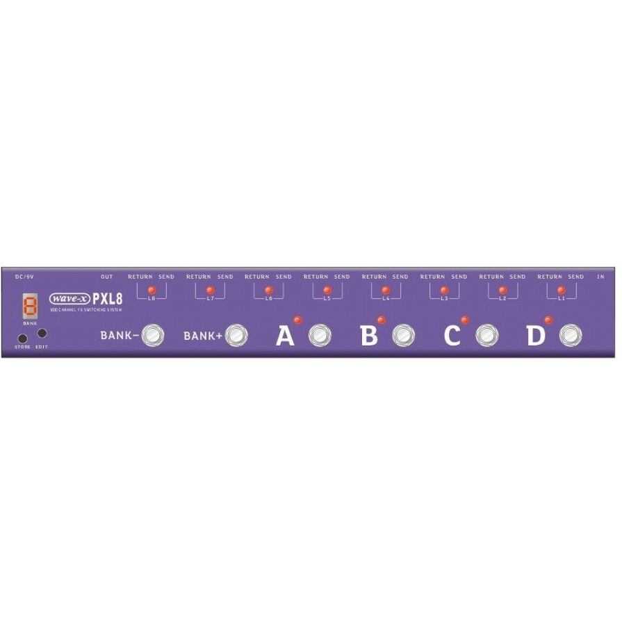 Joyo PXL-8 8 Kanallı Efekt Kontrol Pedalı