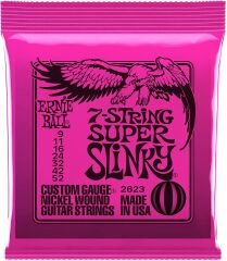 Ernie Ball P02623 Regular Slinky Nickel 09-52 (7 Telli) Elektro Gitar Teli