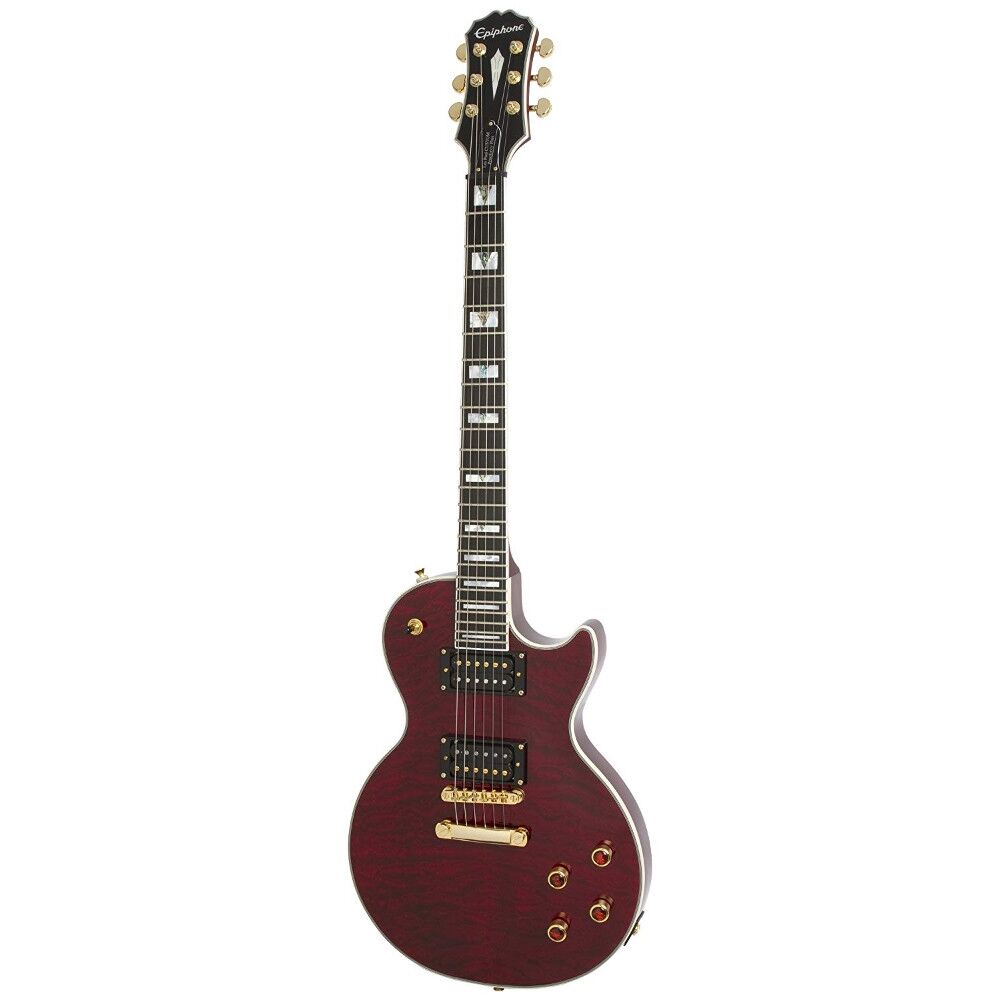 Epiphone Prophecy Les Paul Custom GX Plus Elektro Gitar (Black Cherry)