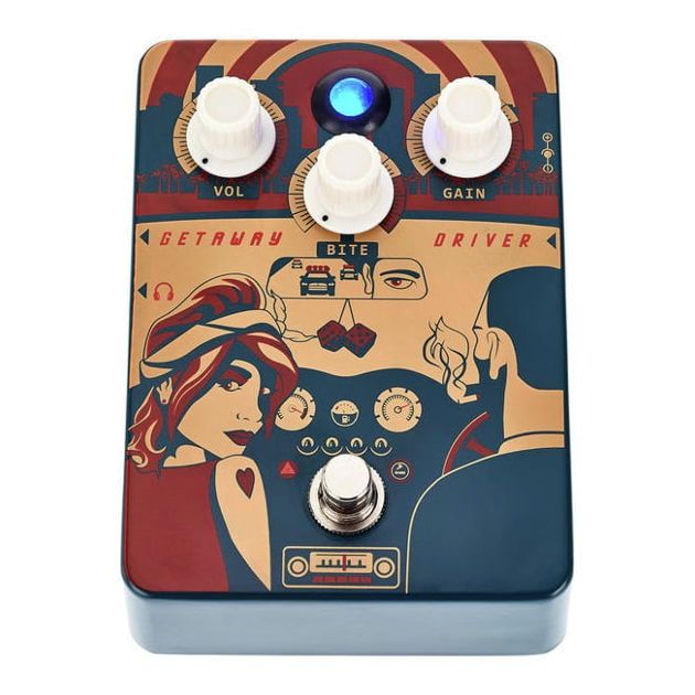 Orange Getaway Driver Overdrive Pedalı