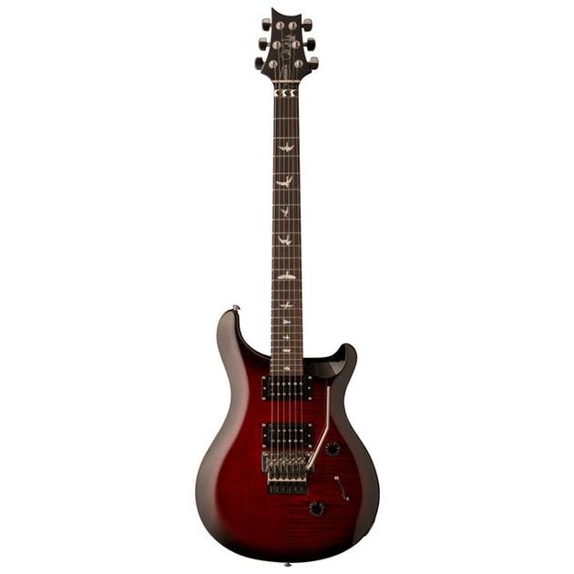 PRS SE Custom 24 Floyd Rose Elektro Gitar (Fire Red Burst)