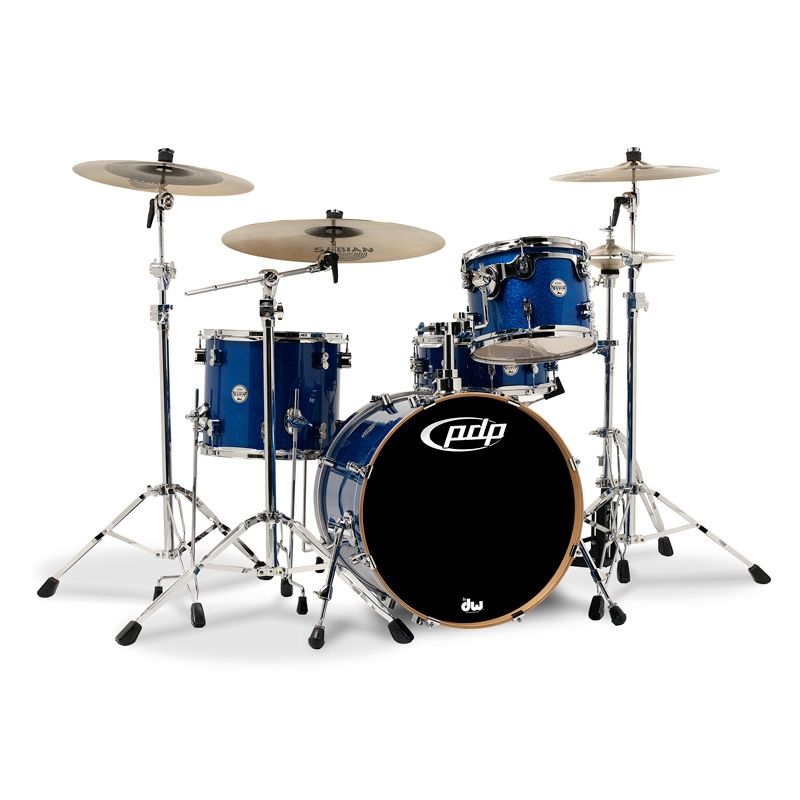 DW Pacific Drums Blue Sprakle Davul Seti