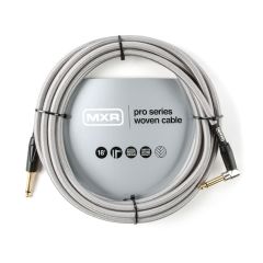 MXR DCIW18R Woven Gitar Kablosu (Silver)