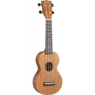 Mahalo MS1TBR Slimline Serisi Soprano Ukulele (Transparent Brown)