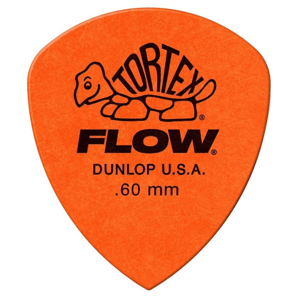 Jim Dunlop 558P.60 Tortex Flow 12li Pena (0.60 mm)