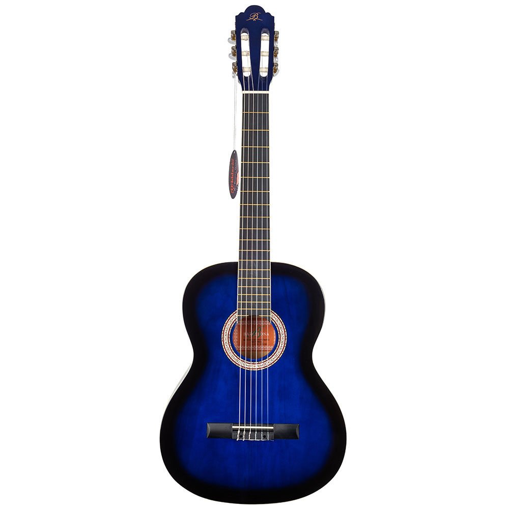 BARCELONA LC 3900 BB Mavi Siyah Sunburst Klasik Gitar