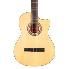 BARCELONA LC 3900 CNL Cutaway Natural Klasik Gitar