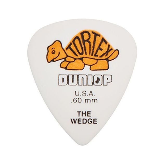 Jim Dunlop Tortex The Wedge Pena Seti (0.60 mm)