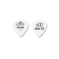 Jim Dunlop Tortex White Jazz III 12li Pena Seti (0.73mm)