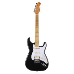 Kozmos KST-57HSS-GMN-BK 57 HSS Akçaağaç Klavye Siyah Elektro Gitar