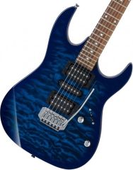 IBANEZ GRX70QA-TBB Transparent Blue Burst Elektro Gitar