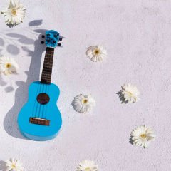 Kozmos KUK-102-BL Soprano Ukulele Mavi