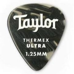 Taylor Prem 351 Thermex Ultra Picks Onyx Pena (1,25 mm)