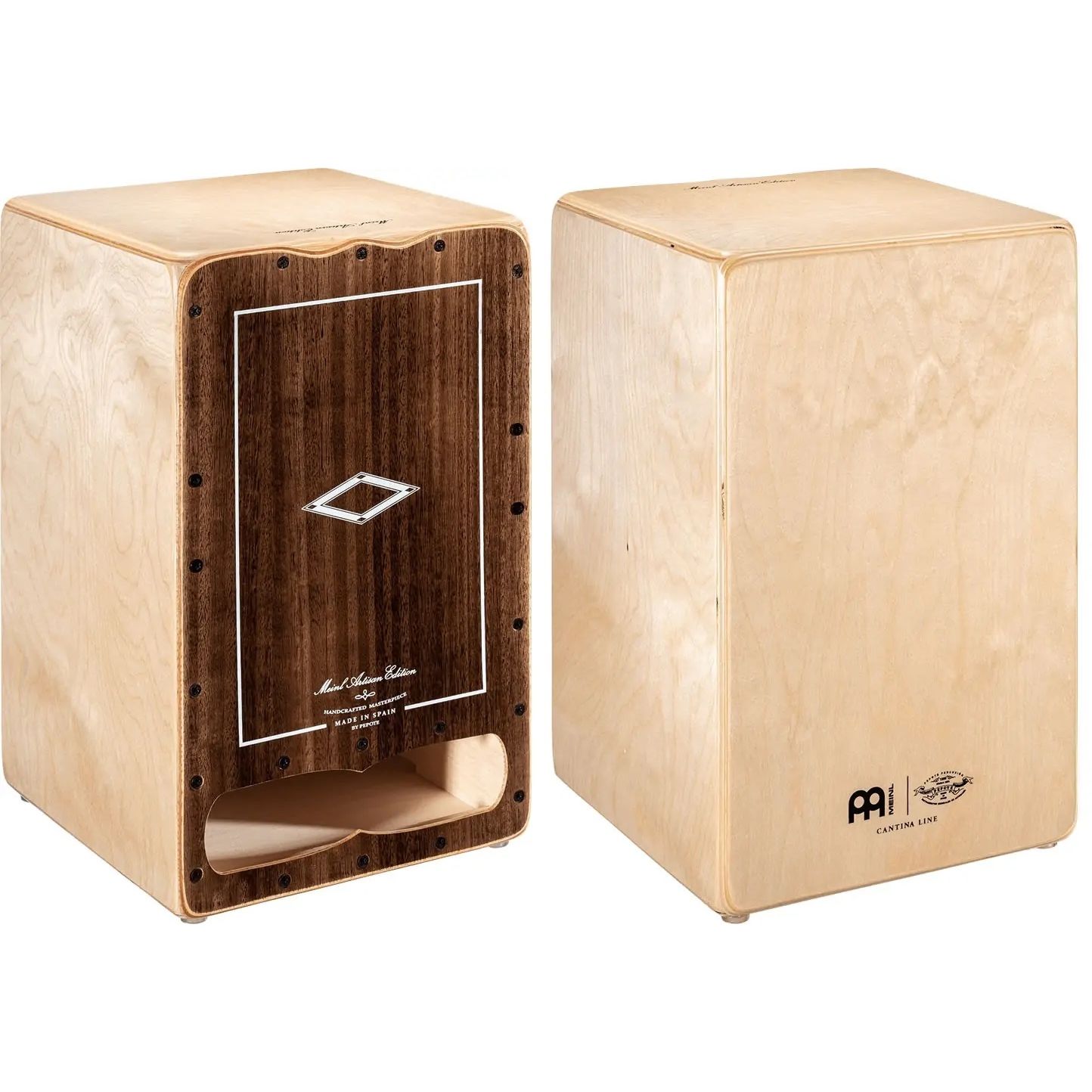 Meinl AECLBE Line Artisan Edition Cajon (Brown Eucalyptus Catina)