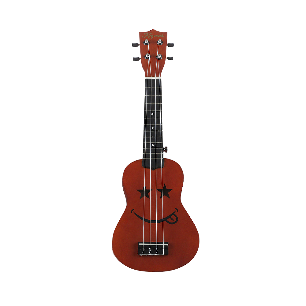 Kozmos KUK-101-NT / Emoji Soprano Ukulele Natural (Çantalı)