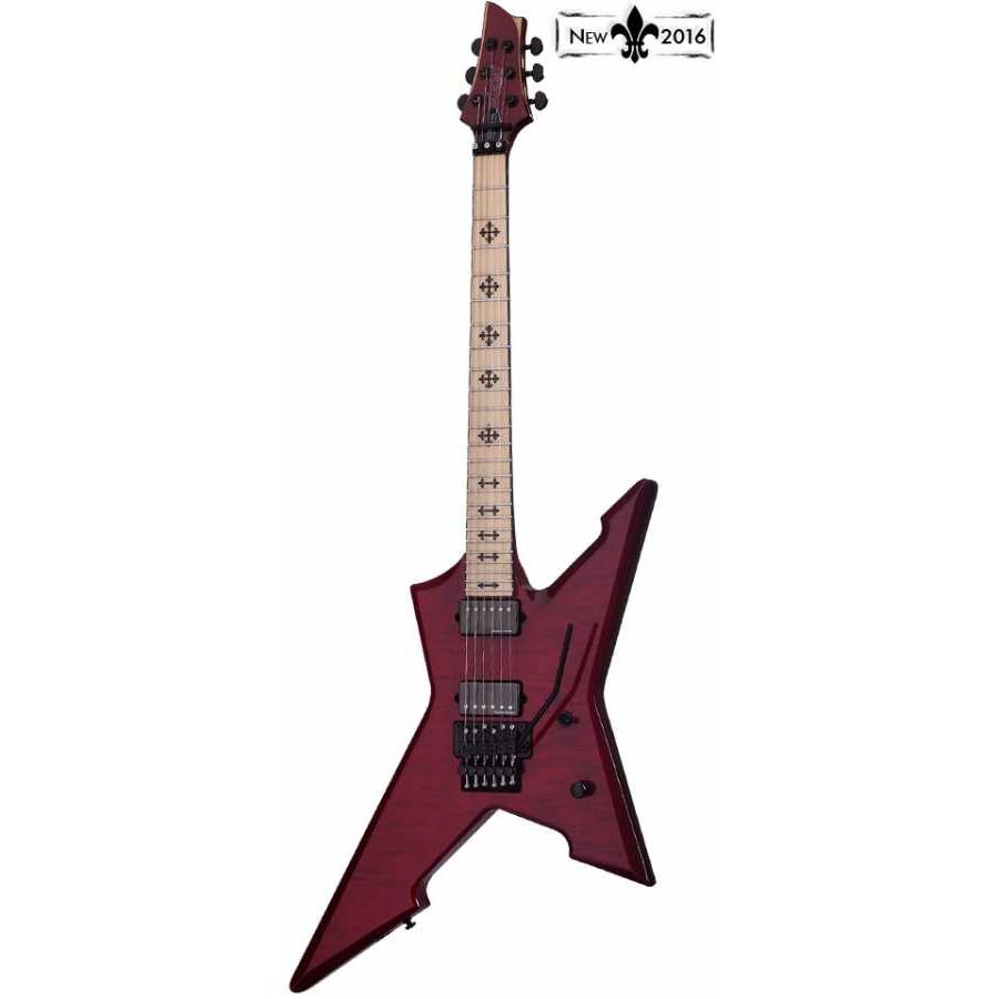 Schecter Cygnus JLX-1 FR Elektro Gitar (See-Thru Cherry)