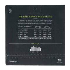 BAS GİTAR TEL SETİ, NYXL SERİSİ, LONG SCALE, 4 TEL