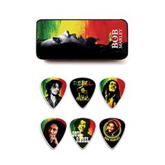 Jim Dunlop Bob Marley Rasta 6lı Pena Seti (Thin)