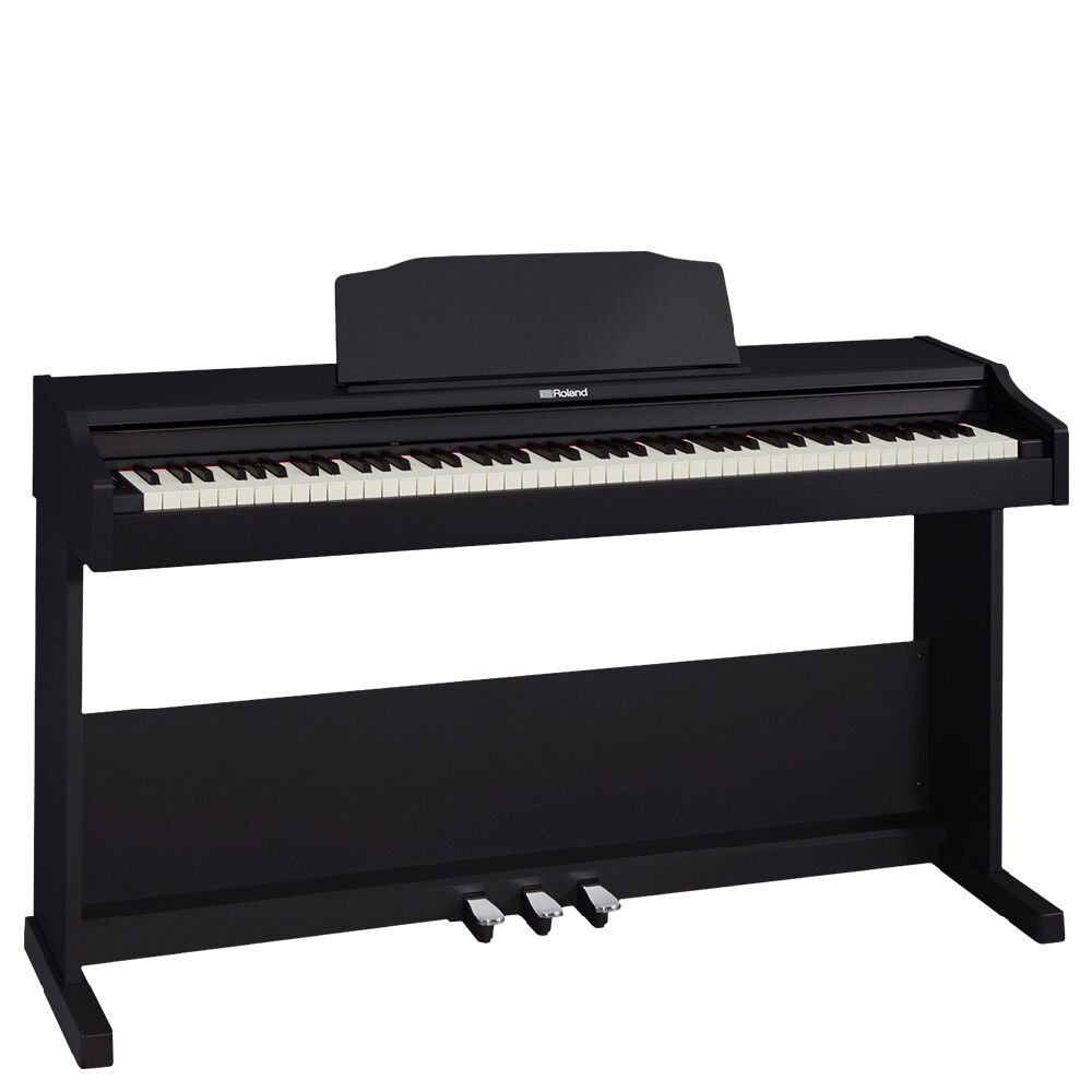 ROLAND RP102-BK Siyah Dijital Duvar Piyanosu (Tabure & Kulaklık Hediyeli)